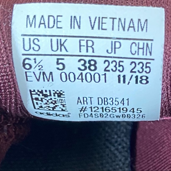 Women’s POD.S3.1 Shoes - Maroon /Hi-Res Yellow - Picture 5 of 5